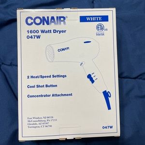 Conair hair dryer